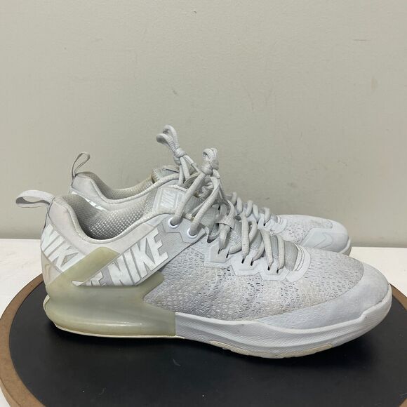 Nike Zoom Domination TR 2 Training Shoe Men 11.5 White Gym Crossfit Sneaker - Picture 1 of 13